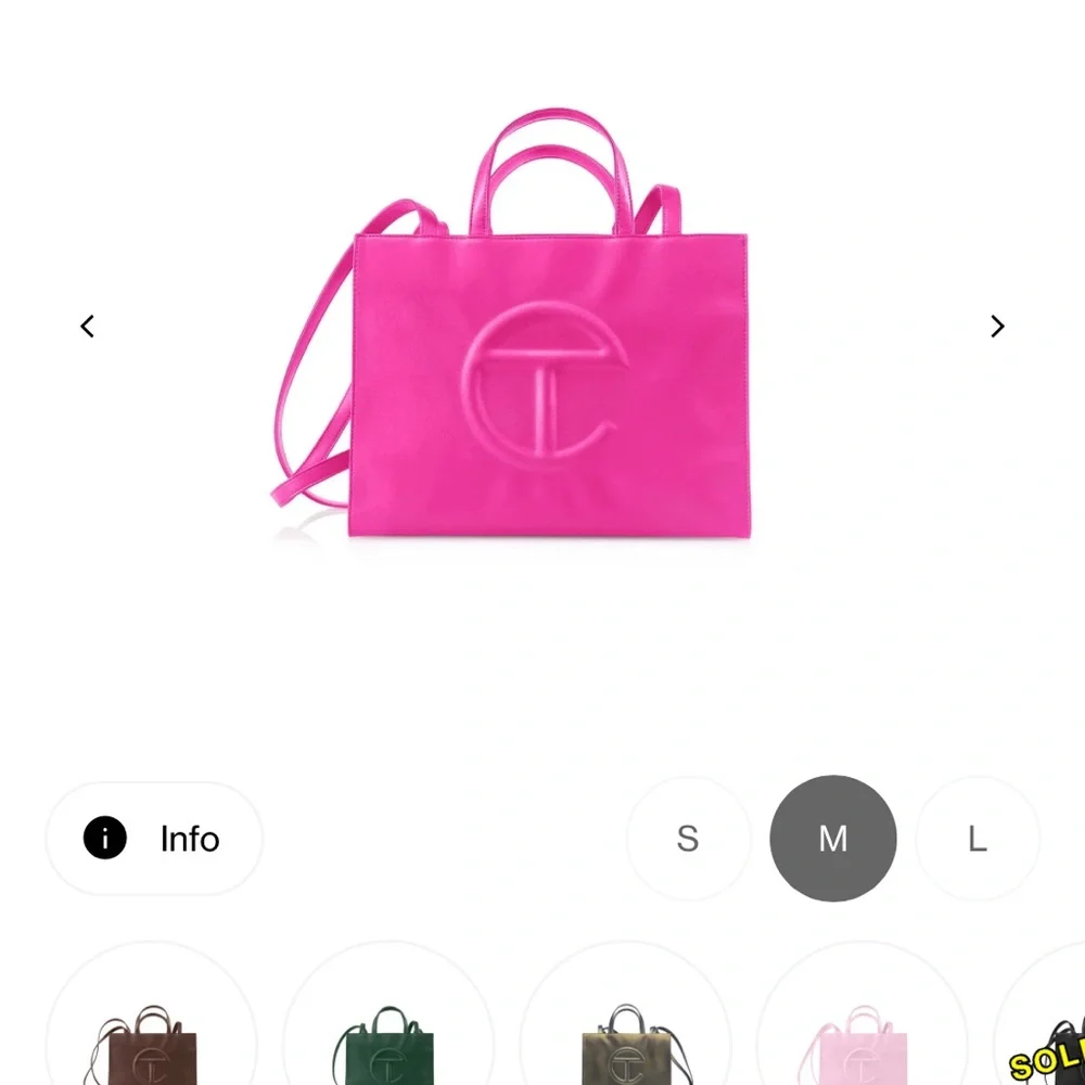 Telfar Medium Shopper - Azalea - Picture 1 of 9